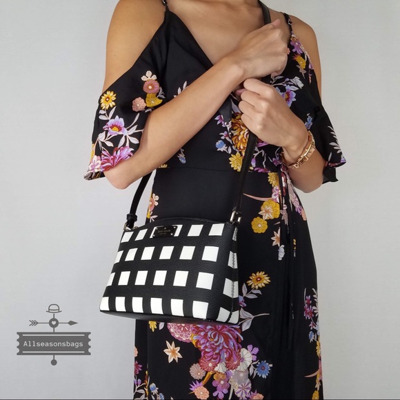 Kate spade Millie grove street pop check crossbody - Picture 3 of 8